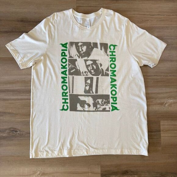 Tyler The Creator Chromakopia White Shirt Size 2XL OFWGKTA Hip Hop Rap Producer - Picture 1 of 4